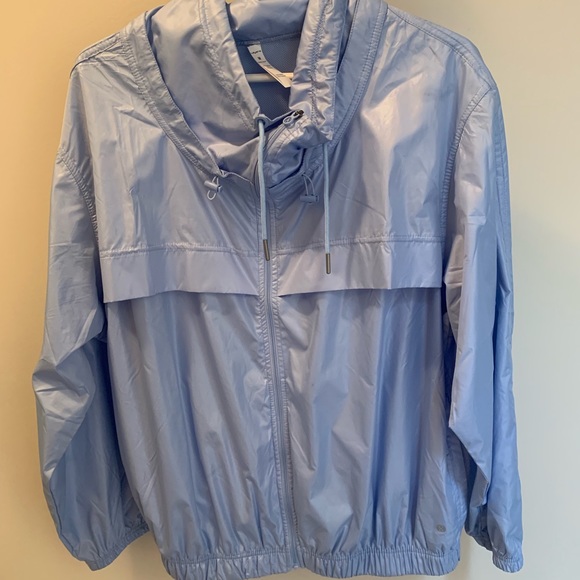 Blue/purple zip up windbreaker - Picture 7 of 7